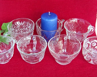 Vintage Glass Punch Cups ~ Anchor Hocking, Indiana Glass, Fostoria ~ You Pick One!