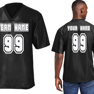 Aangepast voetbalshirt, gepersonaliseerd voetbalshirt, maak je eigen naam en nummerjersey, teamshirt volwassenen, heren damesjersey