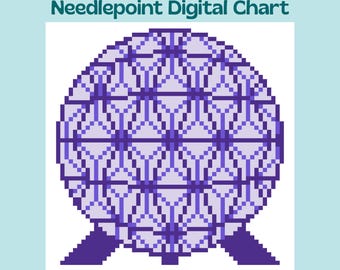 Magic Ball - Needlepoint Canvas Digital Chart
