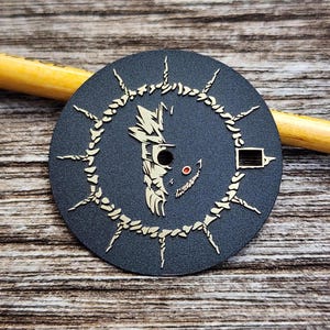 Custom-Made Laser Engraved Watch Dial | NARUTO - Order for Any Design, Size, or Movement!