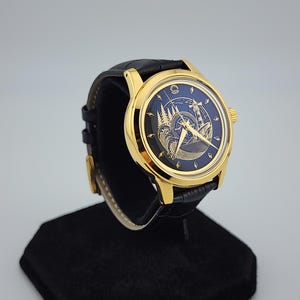 Custom-Made watch mod | Golden Beacon | Automatic NH38 movement, Mineral glass, 39mm case