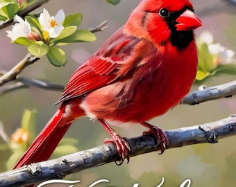 Kentucky State Bird Northern Cardinal