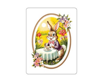 Bunny Tea Party Stickers