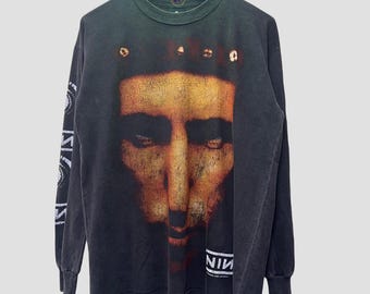 Vintage Nine Inch Nails T-Shirt: The Downward Spiral Long Sleeve