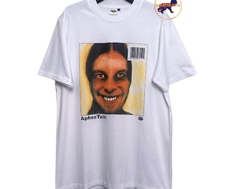 Aphex Twin T-Shirt | Limited Edition L Size Classic Tee for Electronic Music Fans & Collectors