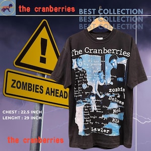 The Cranberries &#39;Zombie&#39; T-Shirt: Vintage Band Tee