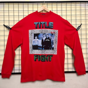 Title Fight Bootleg Band-tröja, 500 Days of Summer-tröja med grafisk design