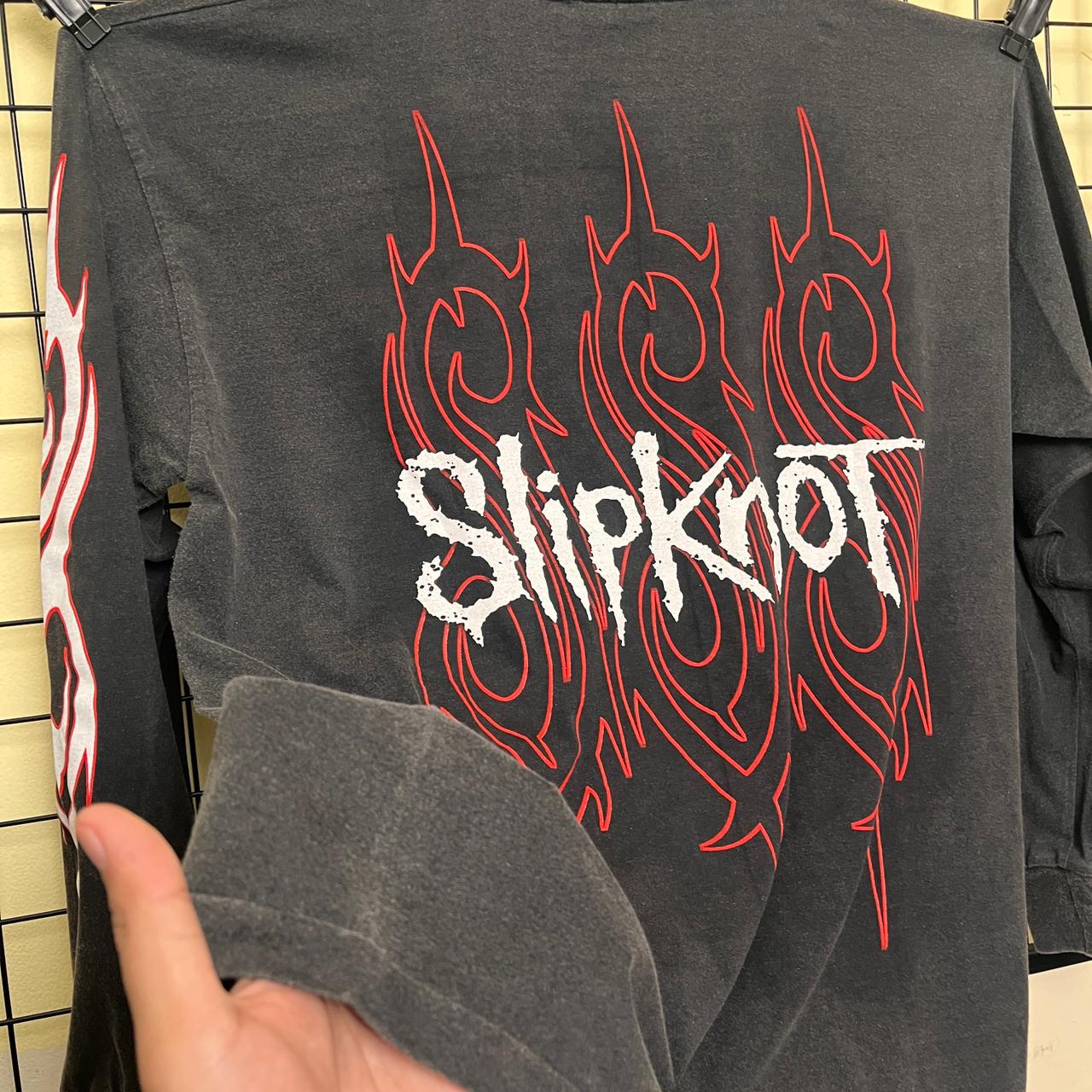 Slipknot Iowa Goat Long Sleeve Tee, Vintage 90s Y2K Nu Metal Band