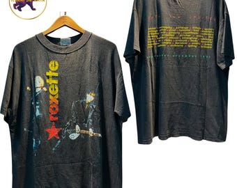 Vintage 90s Roxette World Tour 91-92 T Shirt - Etsy