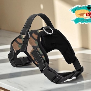 Adjustable Dog Harness | Quick Release Pet Vest | Breathable Puppy Accessories | Outdoor Walking Gear | Soft No Pull Design