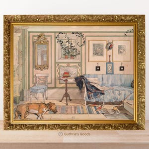Carl larsson cosy corner - Etsy 日本
