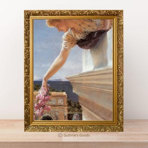 God Speed! by Sir Lawrence Alma-Tadema, 1893 | Antique Fine Art | Printable Art | Powerful Woman Print