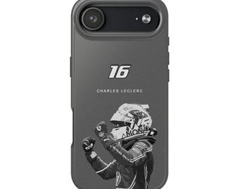 Charles Leclerc 16 F1 iPhone Tough Case