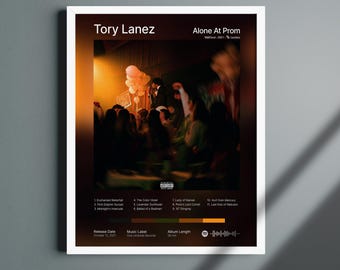 Stampa artistica personalizzata della copertina dell'album - Decorazione murale musicale personalizzata (file digitale)