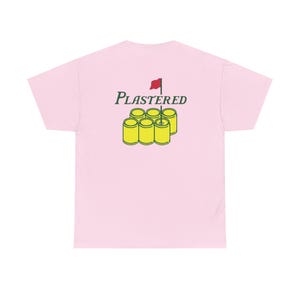 Golf Shirt Masters Design, Unisex Tee, Plastered Frat Beer Tee, Golf Tournament Apparel, Masters Golfing Tee, Masters Golf Lover Gift