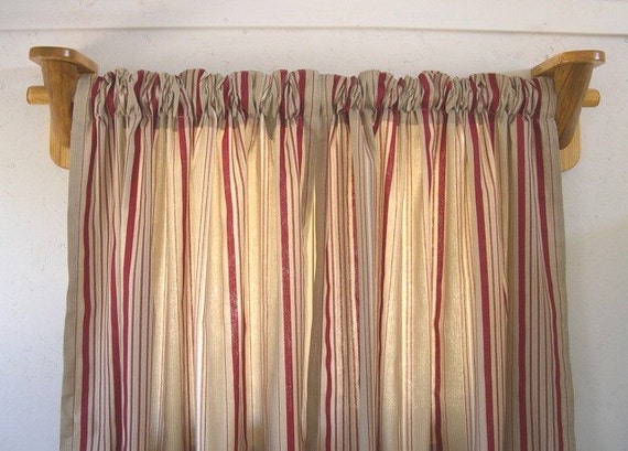 Rustic Curtain Rod Curtain Rod Brackets Rustic Window Wall Etsy