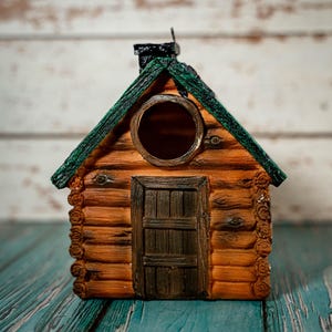 Solar-Powered Log Cabins: Unique Garden Decor and Gifts, Rustic Outdoor Decor