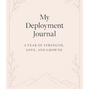 Dziennik rozmieszczenia małżonka wojskowego | Cotygodniowe podpowiedzi z przewodnikiem, samoopieka, odliczanie i więcej