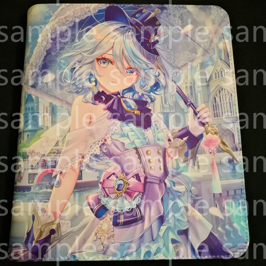 Custom Made Genshin Impact Furina 9 Pocket Binder - Etsy