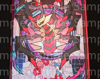 Custom Made Giratina & Arceus 9pocket Binder 20pages
