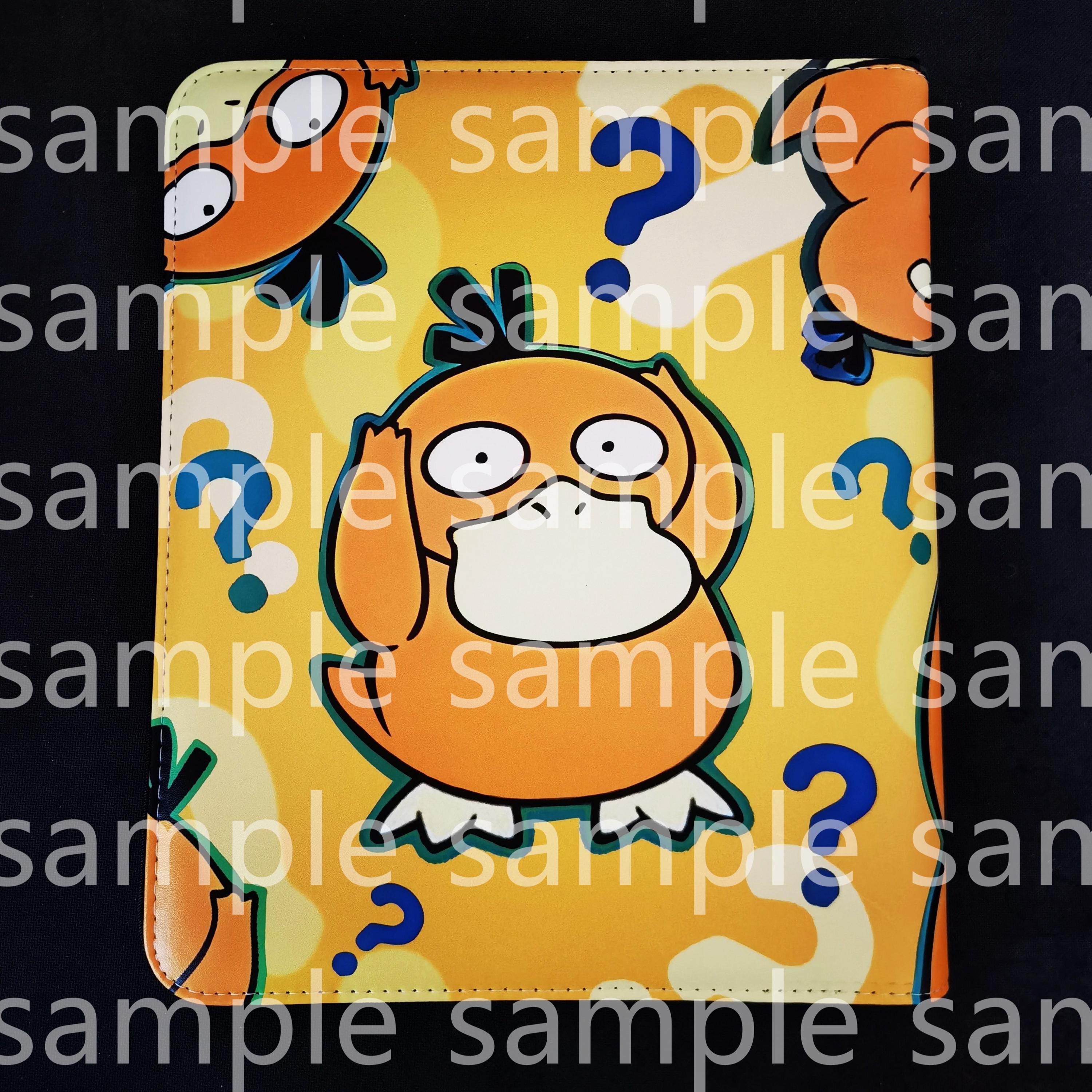 Custom Made Psyduck 9pocket Binder - Etsy