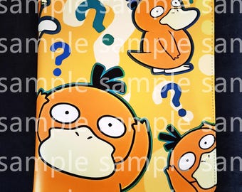 Custom Made Psyduck 9pocket Binder