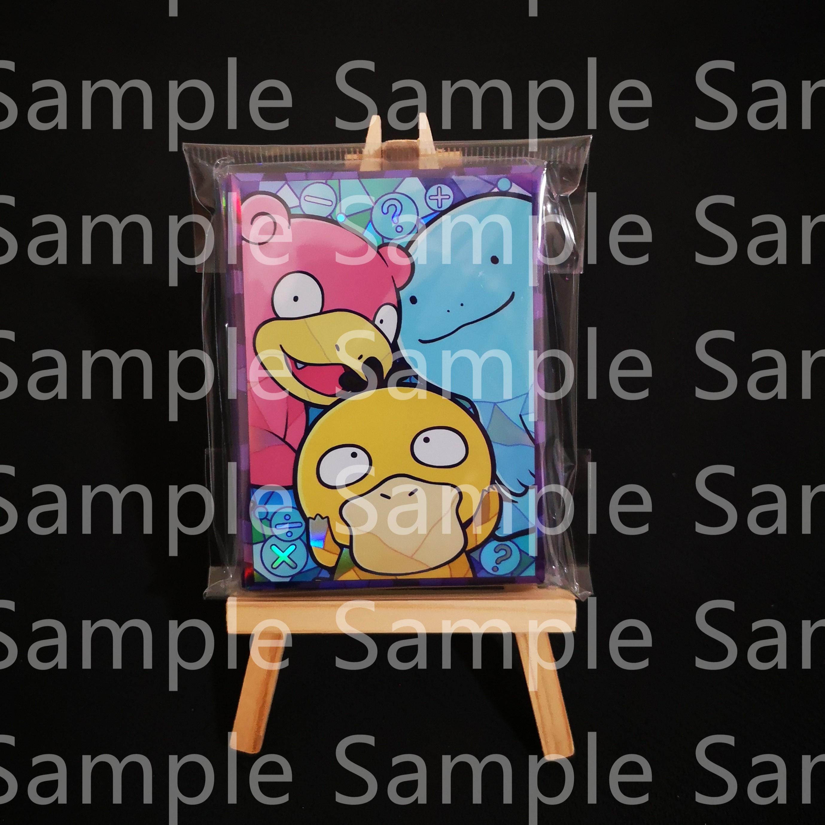 Psyduck Card Sleeves - Etsy Psyduck Card Sleeves - Etsy