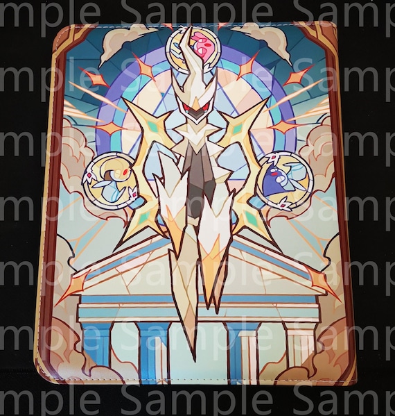 arceus card binder UP POKEMON ELITE SERIES ARCEUS 9PKT PRO BINDER