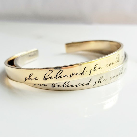 She believed cheap she could bracelet