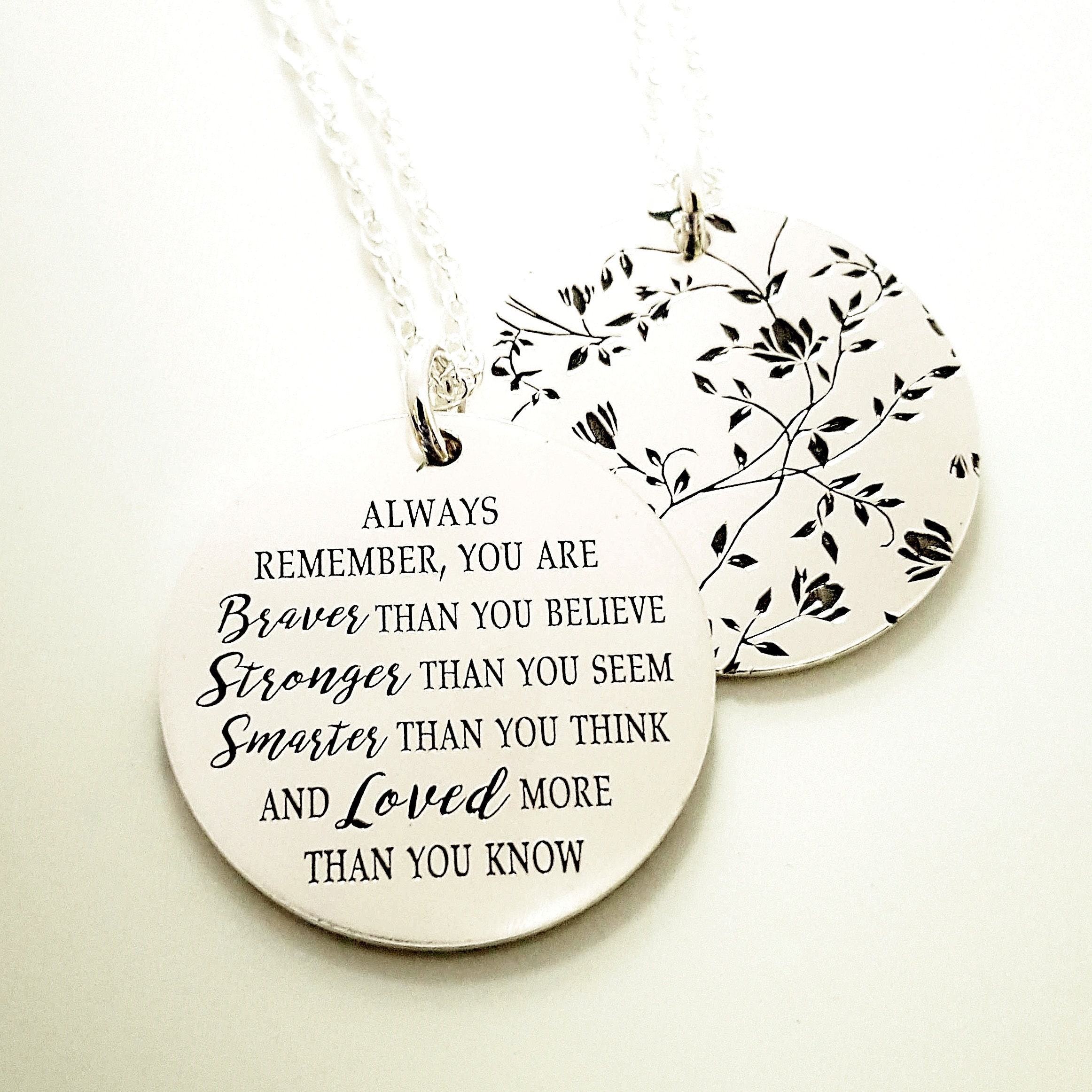 Always Remember You are Braver Than You Believe Inspirational Keychain -  GrindStyle