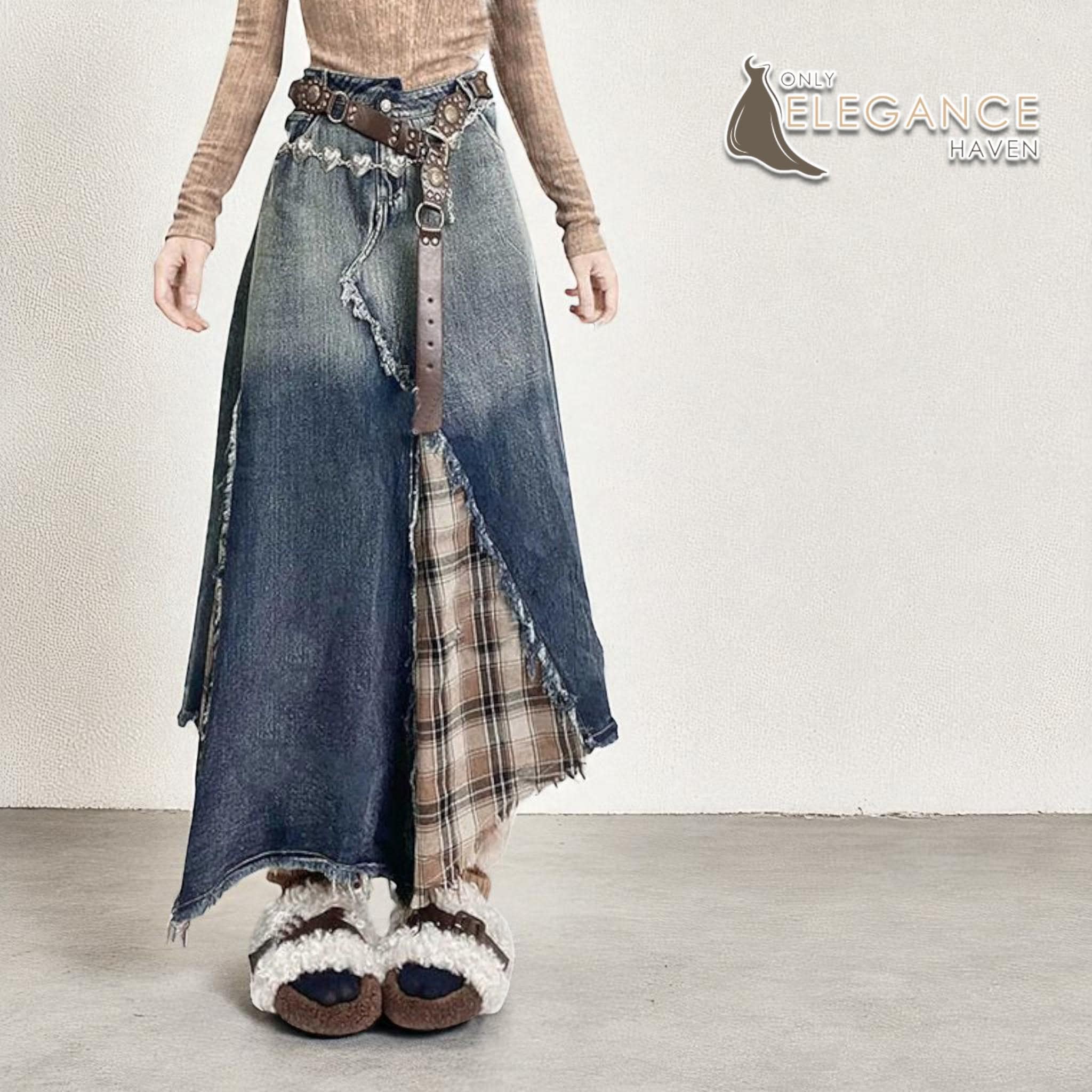 Falda vaquera oversize México