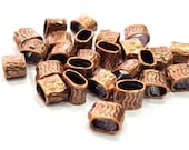 10 Tube Findings Antique Copper Plated Brass (8x5mm) G13269