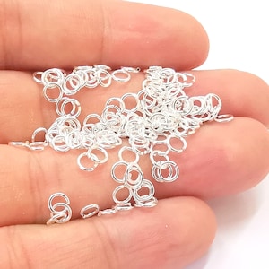 20 Anello in argento sterling (4,5mm, calibro 20) Anello per salto forte 925 Risultati in argento G30074