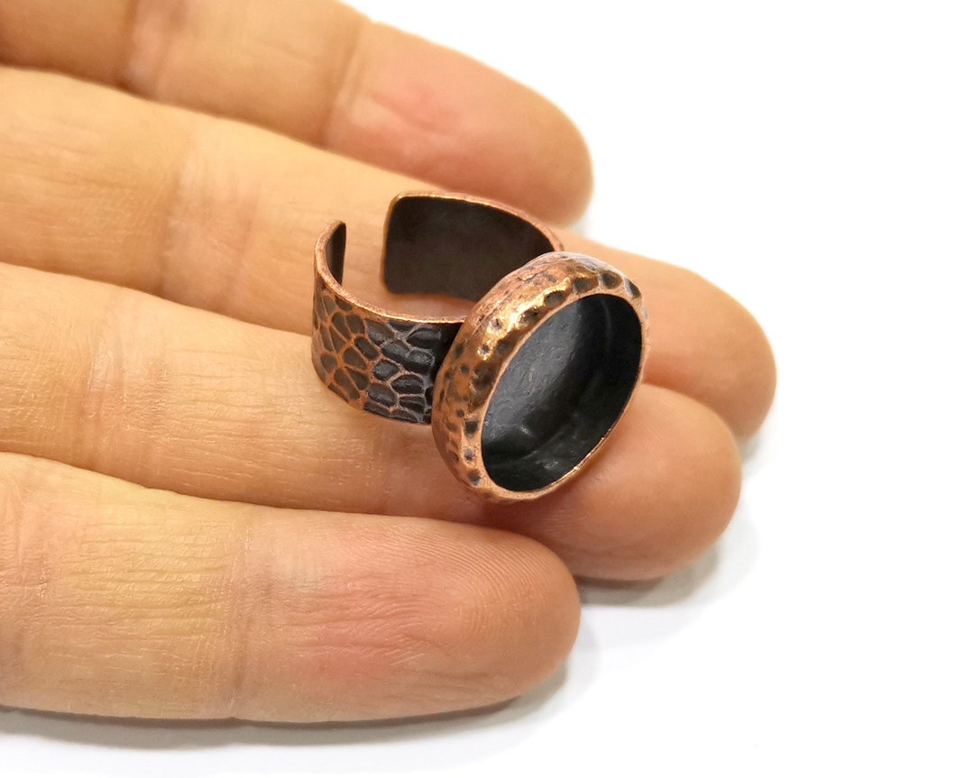 6 Anneaux De Réglage Pour Bague En Acier Inoxydable - Diamètre Intérieur 17 à 22 Mm - Neufs