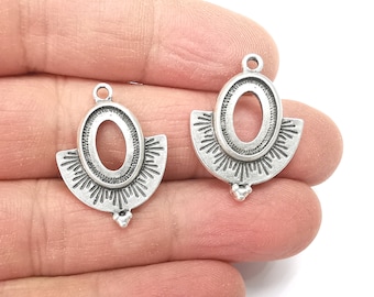 Ciondolo Luna Zirconata Bianca Con Sagoma Stella Lucida Placcato Oro Bianco In Argento 925 - Foto 7