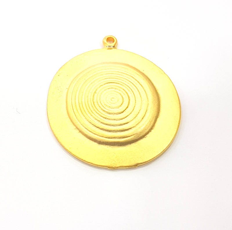 Silver Yellow Plated Saying Charm 32mm Silver Yellow Plated Saying Charm 32mm