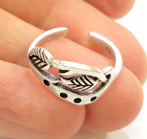 Silver Ring Blank Ring Settings Ring Bezel Base Cabochon Mountings