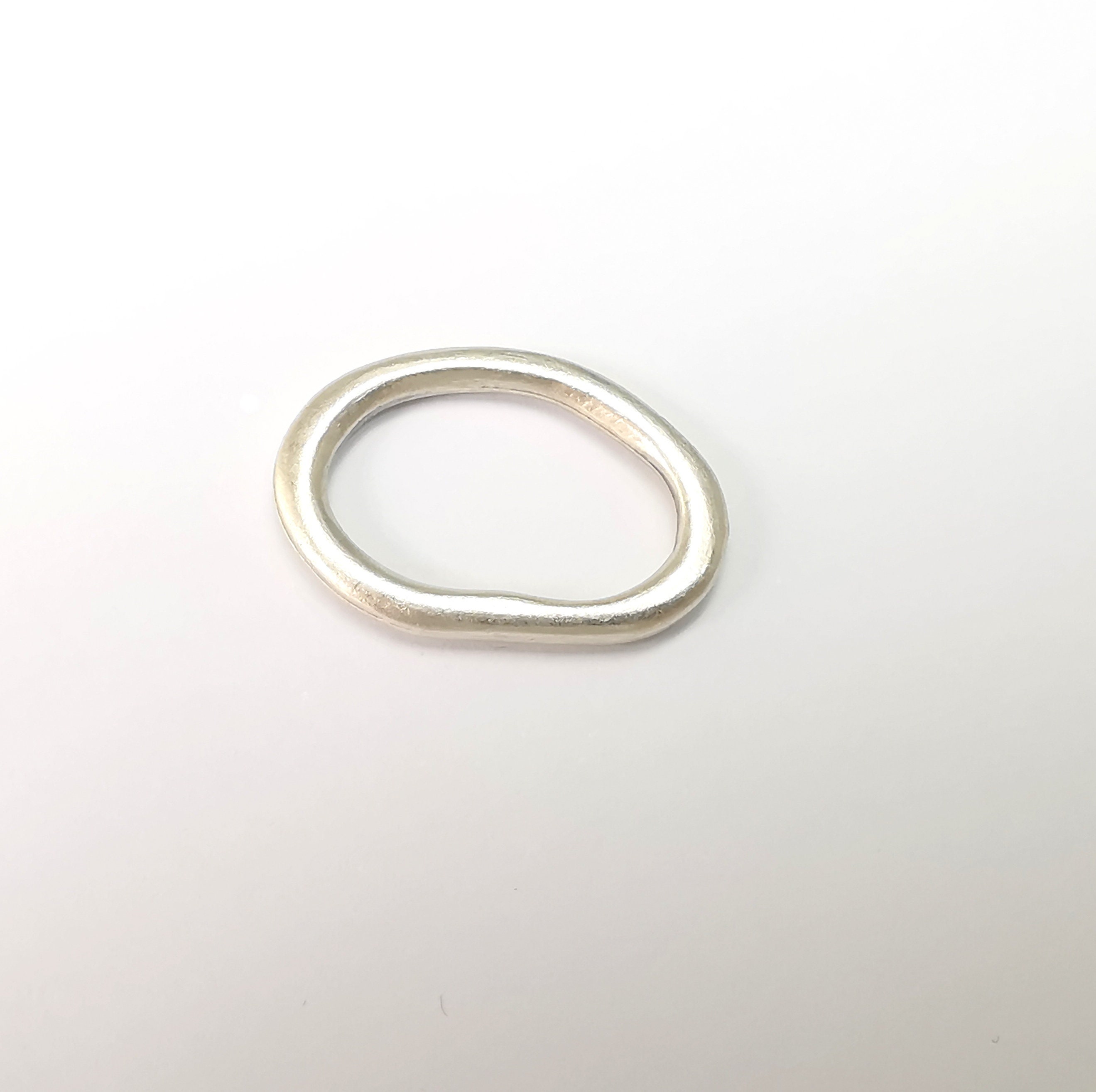 Organic Shape Amorphous Ring Connector Charms Antique Silver Plated ...