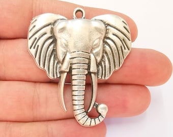 Comprar Colgante Plata Elefante 10mm Al Por Mayor