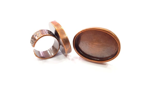 Copper ring best sale blanks