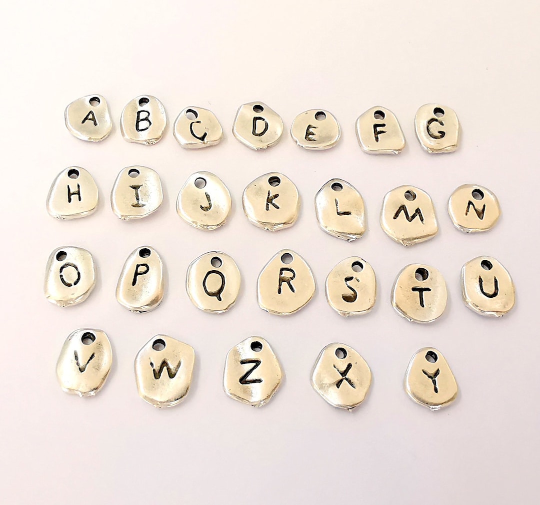 Initial Letter Charm,personalized Initial Letter Charm, Add on Letter ...
