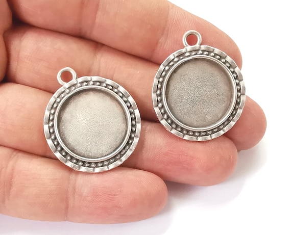 Ciondolo Con Cammeo In Argento Sterling Placcato Oro Con Medaglia Miracolosa: Vergine Maria In Agata Blu - Italia - Foto 2