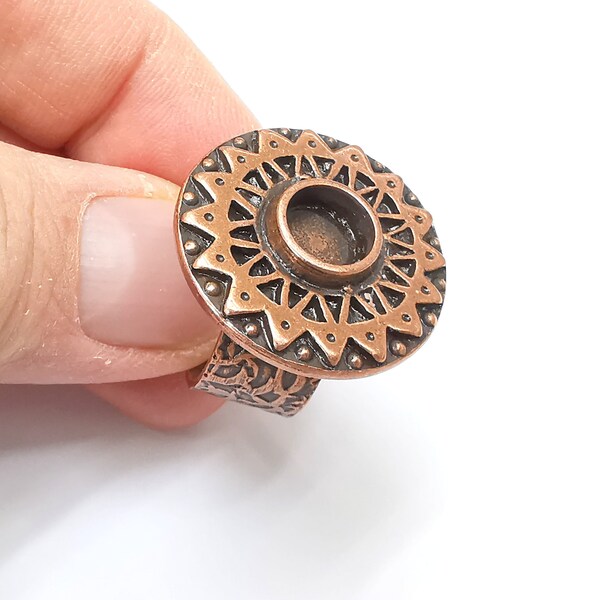 Antique Copper Bezel - Etsy
