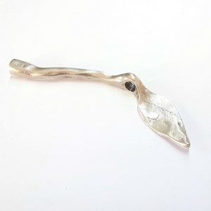 Leaf Branch Charms Antique Silver Plated Charms (90x15mm)  G20208