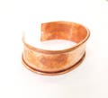 Raw Copper Bracelet Blanks Real Copper Cuff Blanks Adjustable Bracelet Blank ( 20mm ) G7688