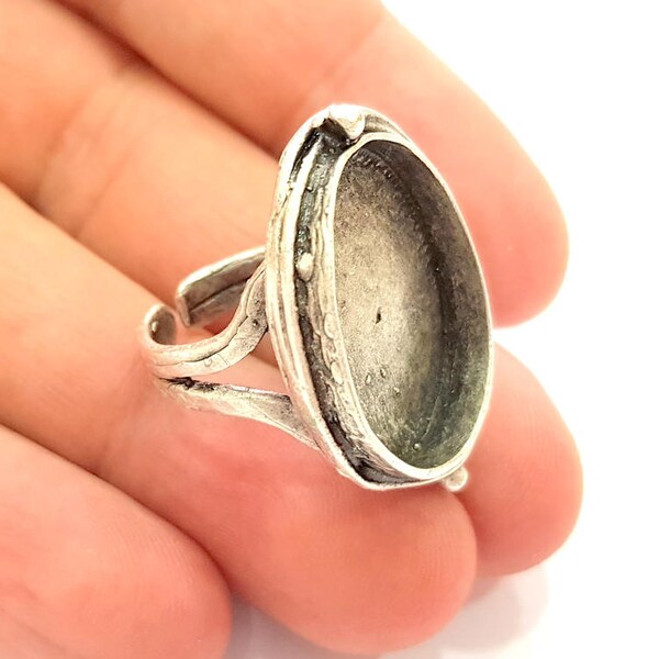 Antique Silver Ring Etsy
