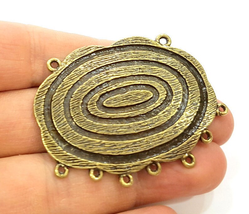 Antique Bronze Pendant Antique Bronze Medallion Pendant Etsy