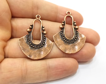 Copper Charms Antique Copper Plated Charms (40x29mm)  G20306