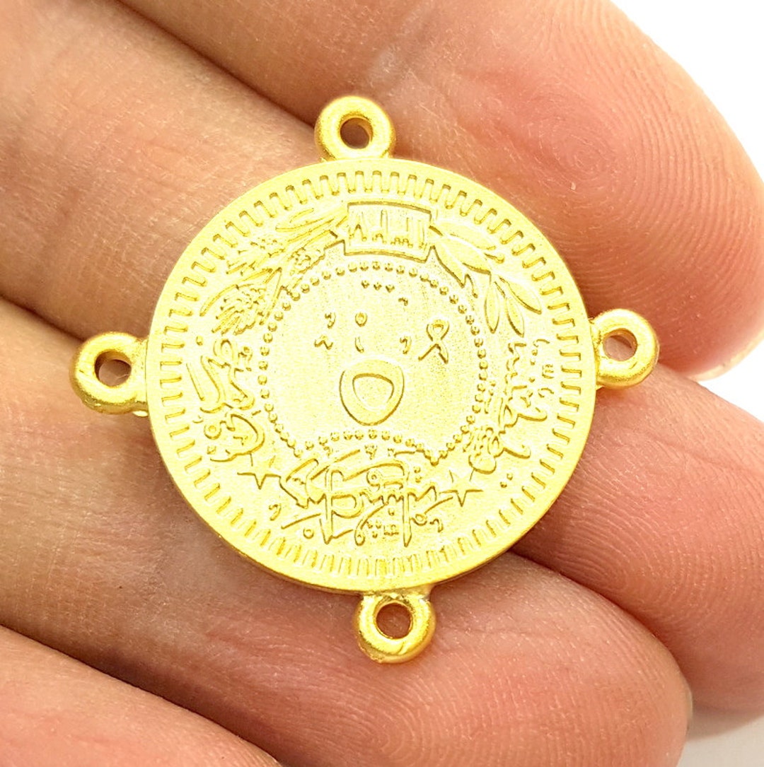 人気ブランド Gold (23mm Charms Signature Ottoman Plated Gold Charms その他