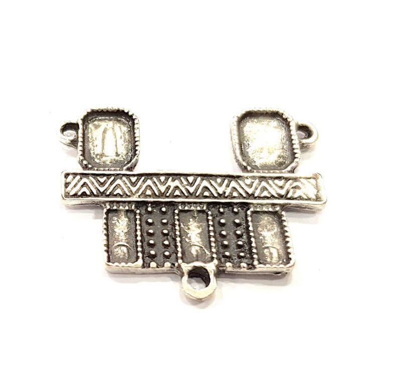 32x26mm 2 Silver Pendant Antique Silver Plated Pendants G11082